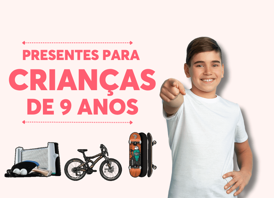 presentes para crianças de 9 anos