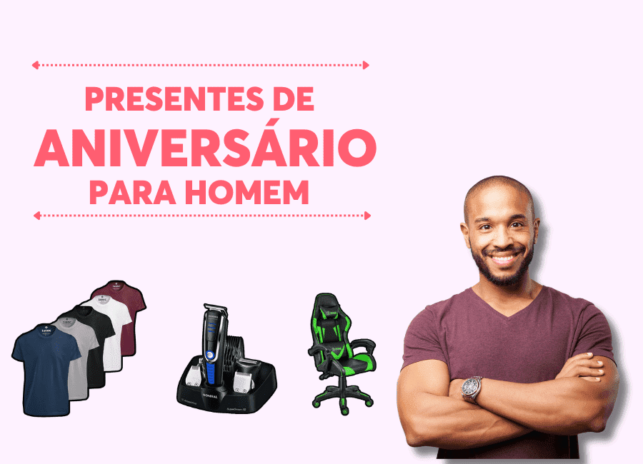 presentes de aniversário para homem