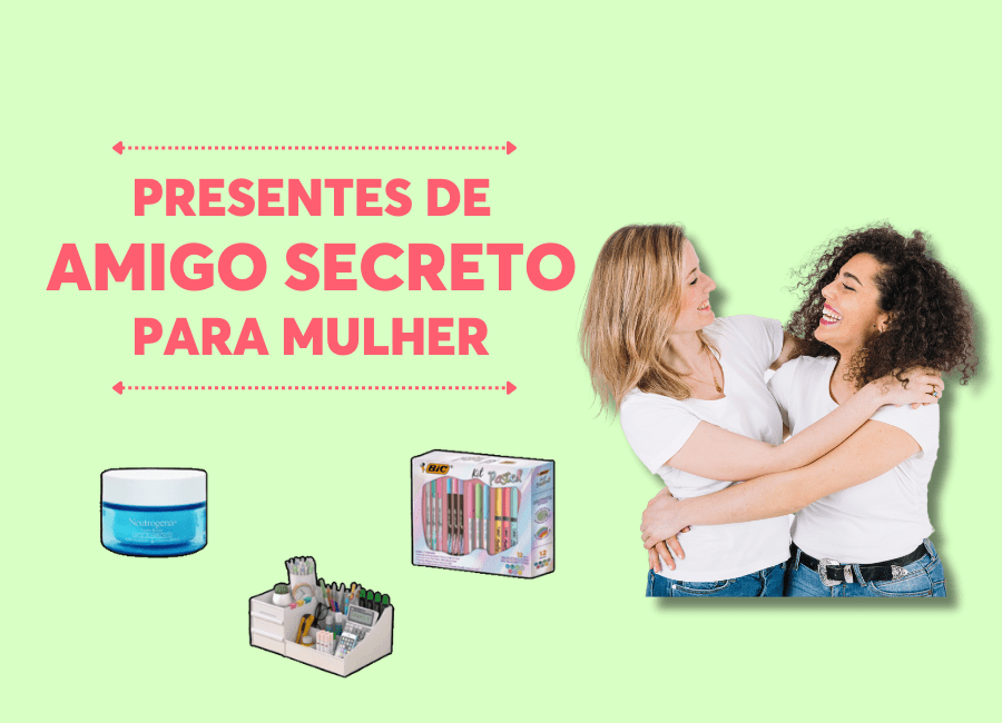 presentes de amigo secreto para mulher