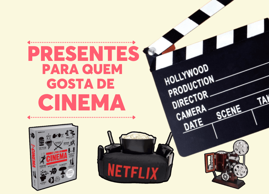 Presentes para quem gosta de cinema